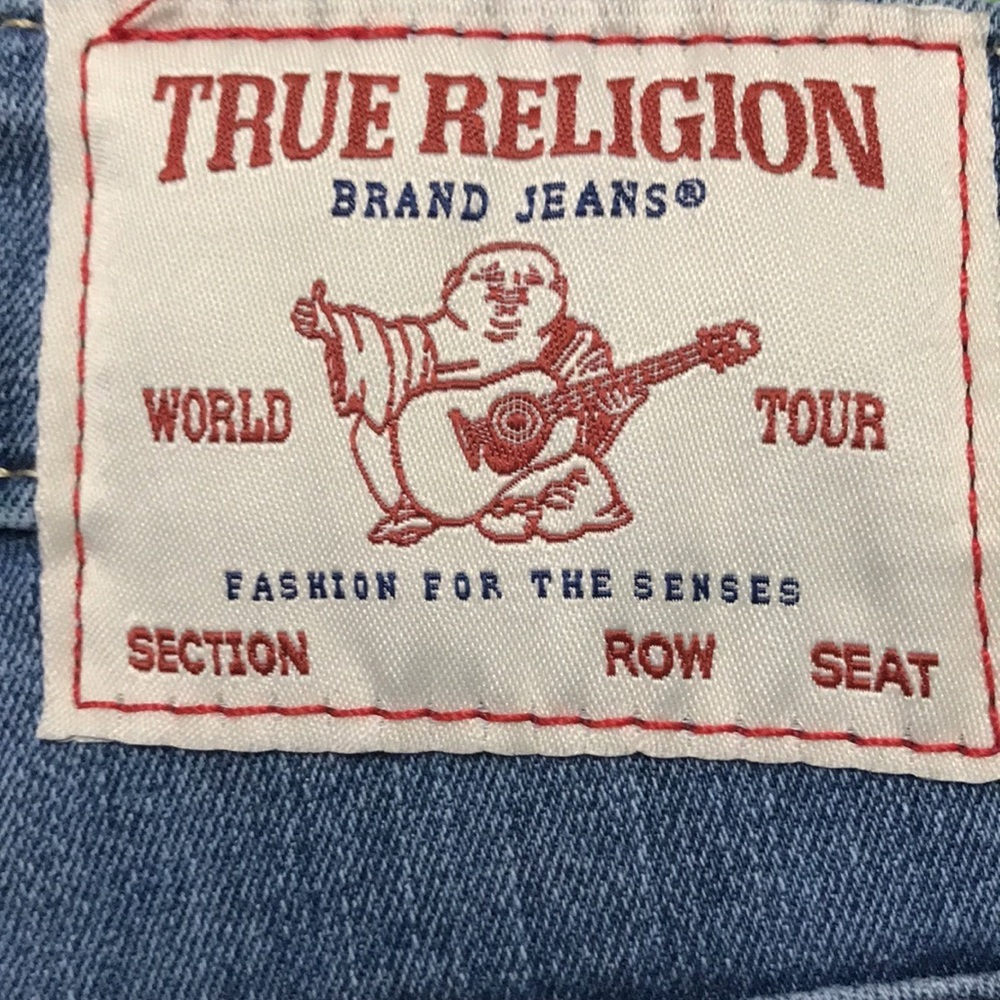 True Religion Mid rise skinny w32 Stella medium wash no flap NWT - Picture 2 of 16